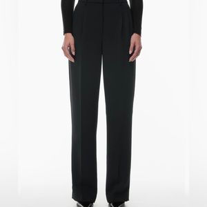 Black effortless pants